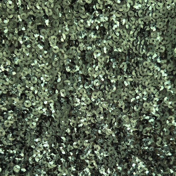 Express Size 0 Emerald Green Sequin Dress - Picture 3 of 3
